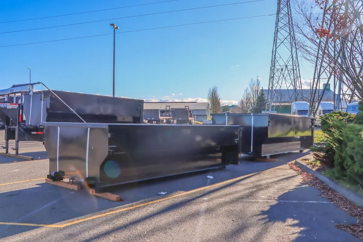 Professional dumpster rental and junk removal service in Moulton